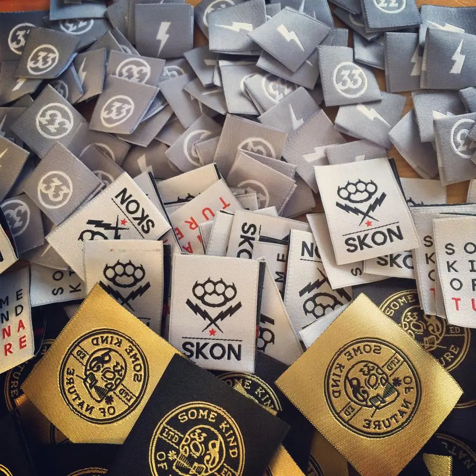 Customised Woven Labels.
