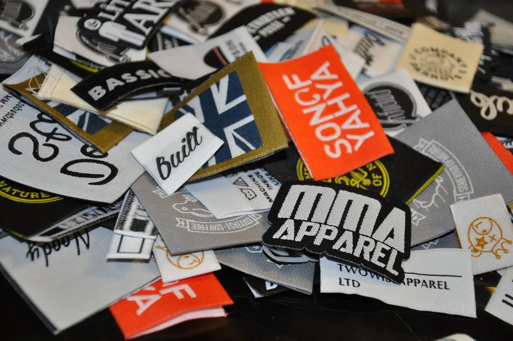 Customised Woven Labels.