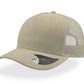 Suede 5 Panel Trucker Cap.