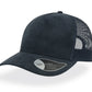 Suede 5 Panel Trucker Cap.