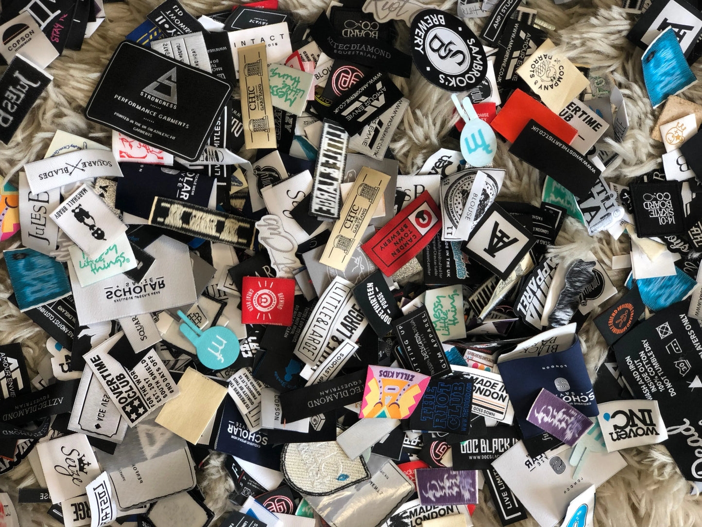 Customised Woven Labels.