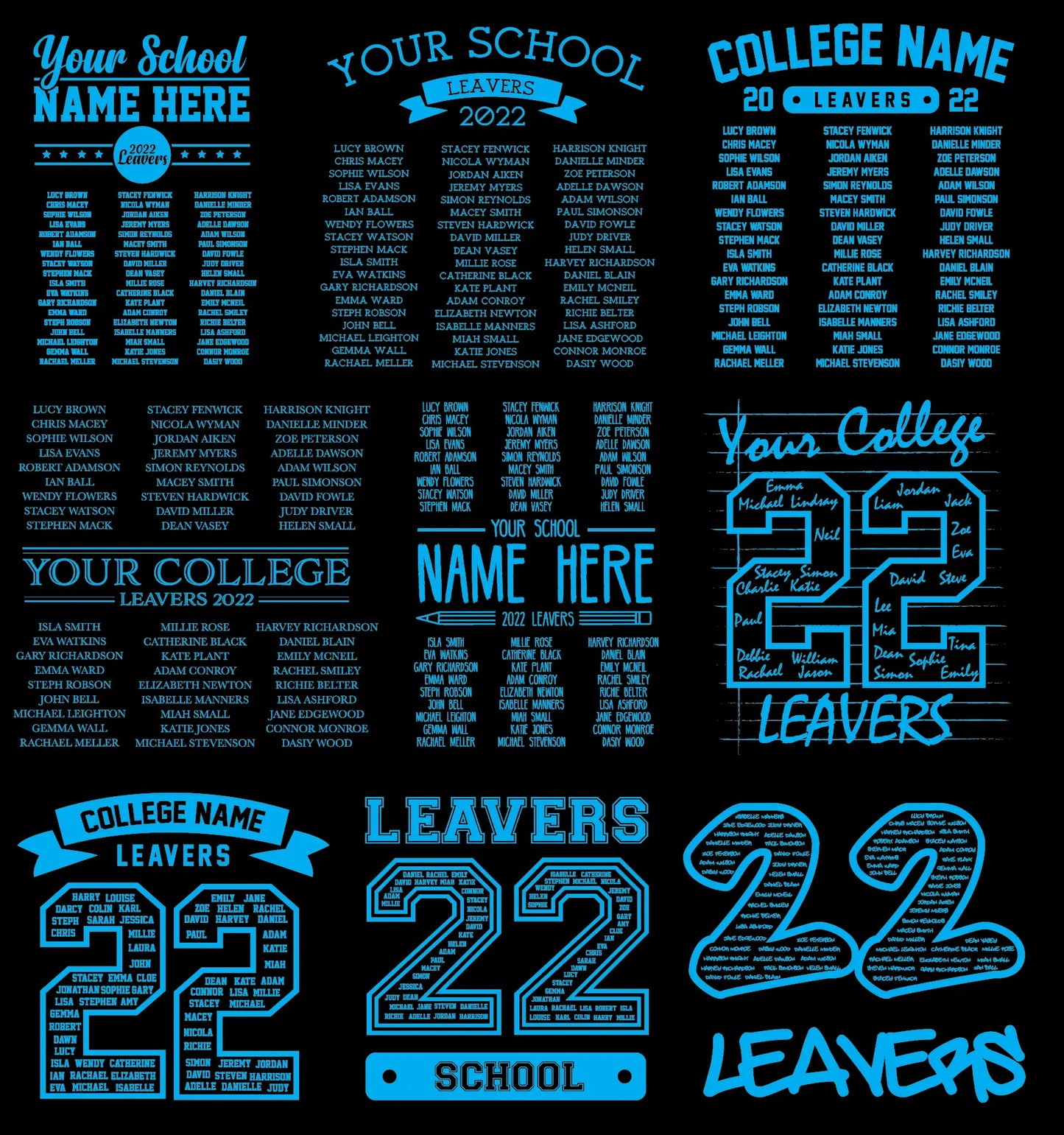 50+ Units Junior Leavers Hoodies // JH01J Awdis Kids.