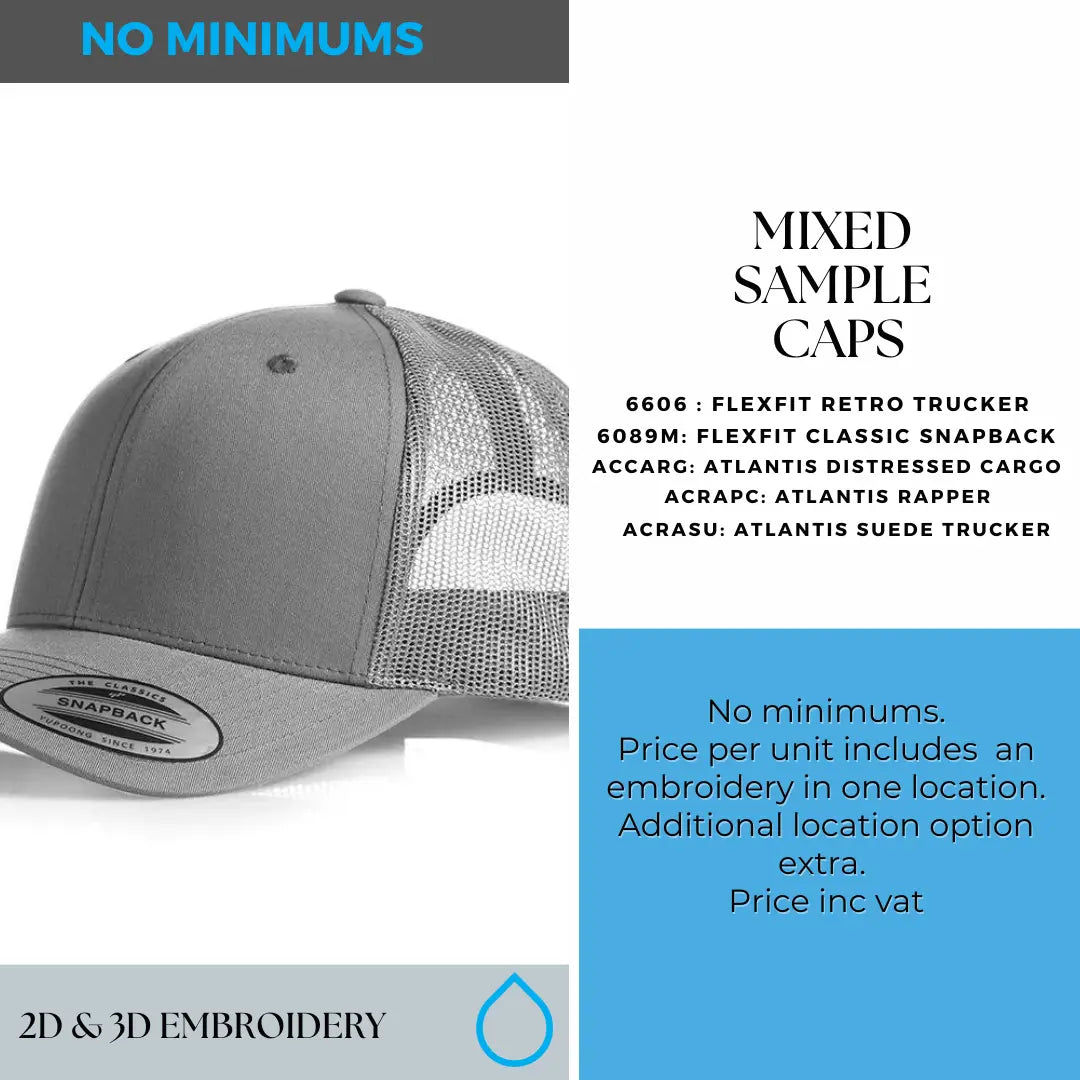 Sample Caps.
