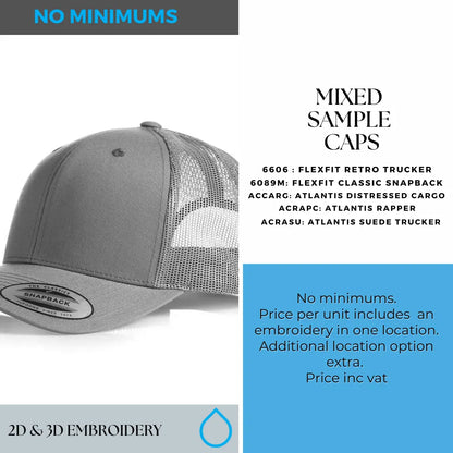 Sample Caps.