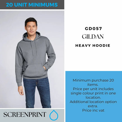 GD057 Gildan Heavy Hoodie.
