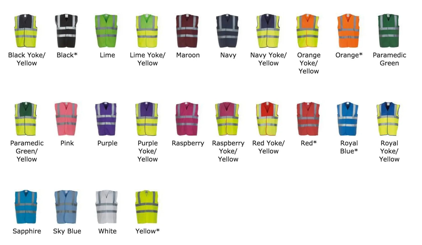 Coloured Hi Vis Deals.