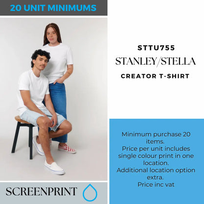 STTU755 Stanley/Stella Creator T-Shirt.