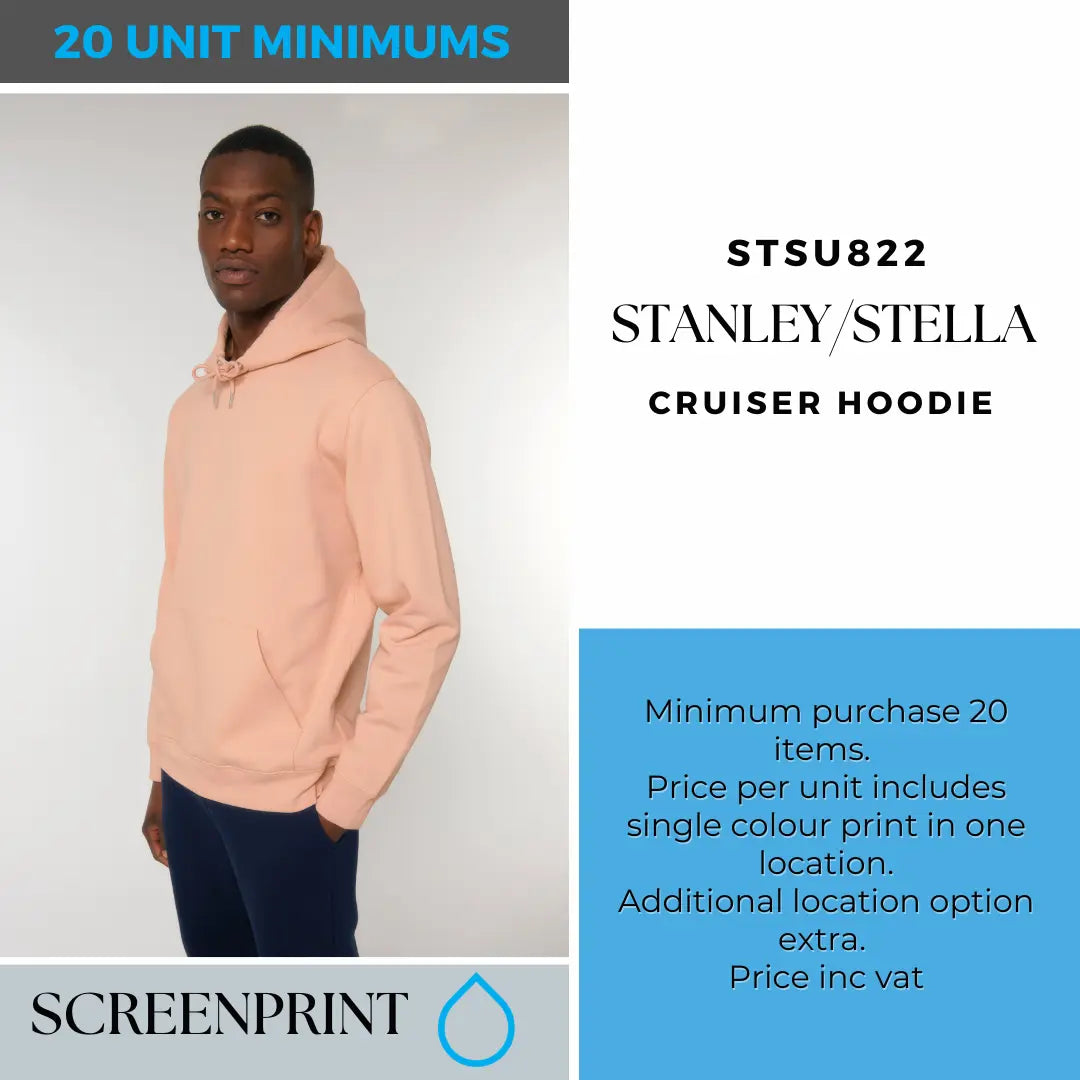 STSU822 Stanley/Stella Cruiser Hoodie.