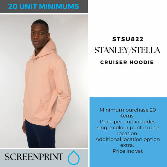 STSU822 Stanley/Stella Cruiser Hoodie.