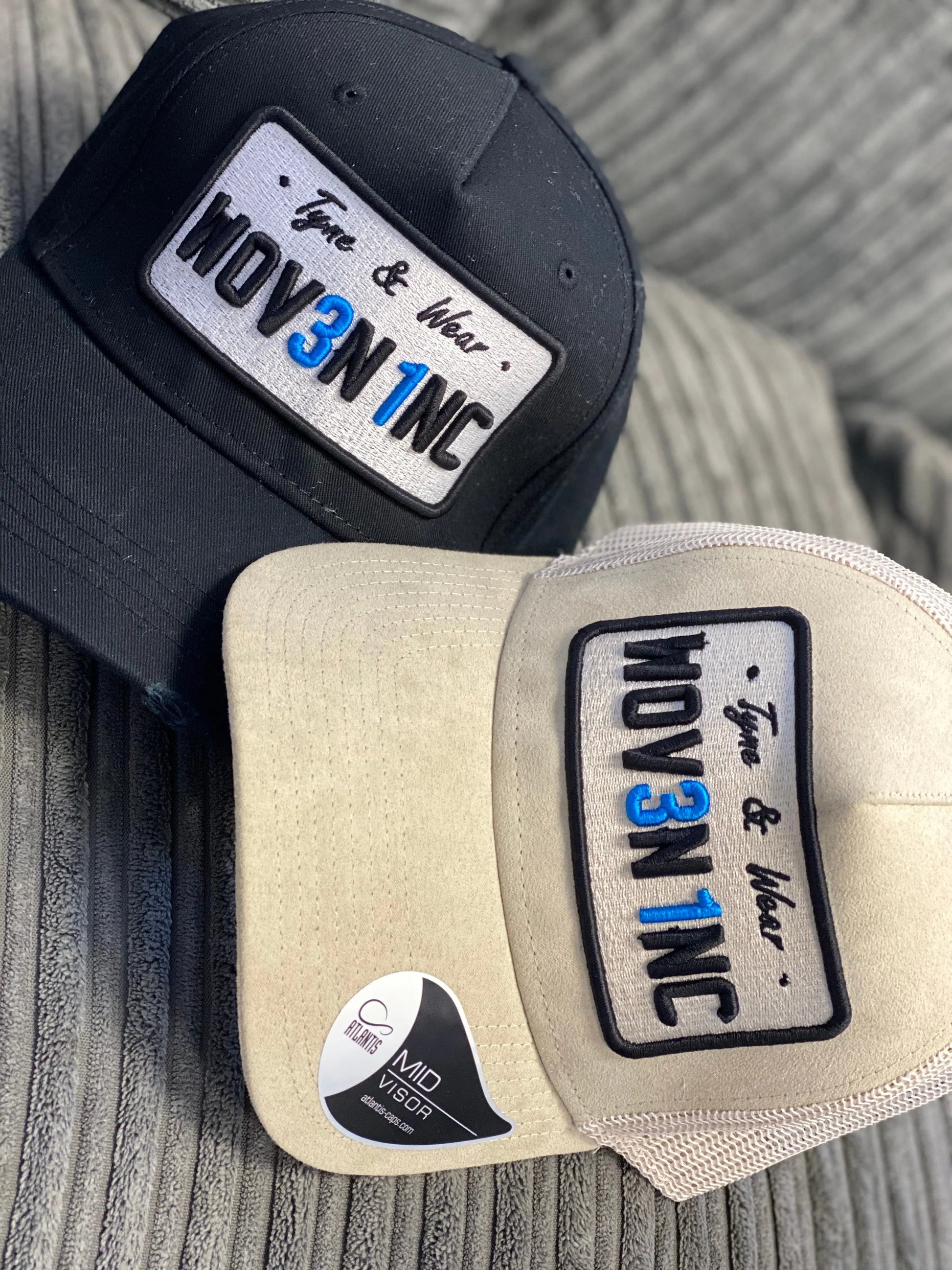 Black Plate Cap: Woven Inc Edition.
